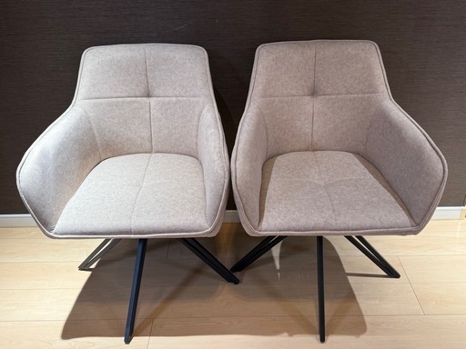 【受け渡し者決まりました】回転チェア