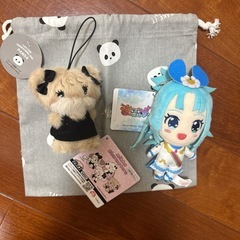 【決まりました】ぬいぐるみと巾着袋 の画像