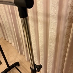ハンガーラックス黒の画像