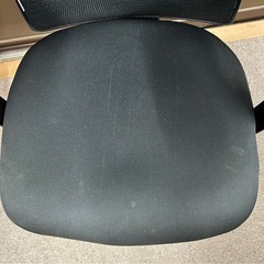 オフィスチェア ブラックの画像