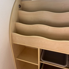Pieni 絵本ラック Aタイプ 82cmの画像