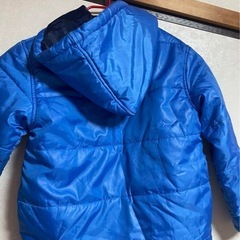 120cm キッズ　ダウンジャケットの画像