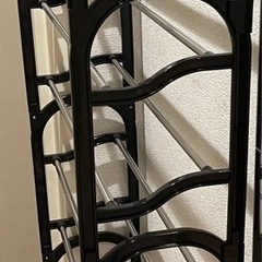 靴 収納 ラック 靴箱 大容量の画像