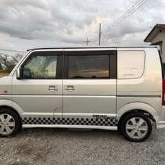 個人　エブリイワゴンPZターボスペシャル　車中泊できますの画像