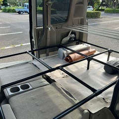 個人　エブリイワゴンPZターボスペシャル　車中泊できますの画像