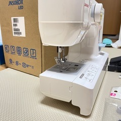 ジャノメ ミシン JN508DX LED 半年使用 美品の画像