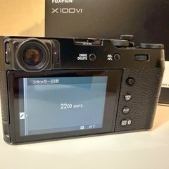 FUJIFILM x100vi ブラックの画像