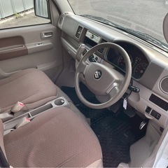 🉐【支払い総額30万円】車検令和9年8月4日H18年式 エブリイワゴン 記録簿6枚　タイミングチェーンPW 修復歴なし　調子良好 乗って帰れる！の画像