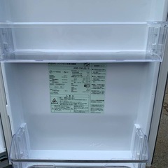 AQUA ノンフロン冷凍冷蔵庫  AQR-13Kの画像