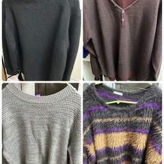 レディース冬物セーター類M.Lの画像