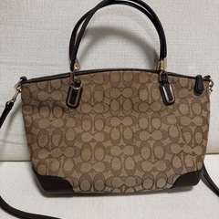 美品！coach ショルダーバッグ　2way の画像