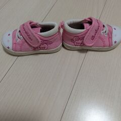 リボンウサギ シューズ 13cm　子供靴の画像