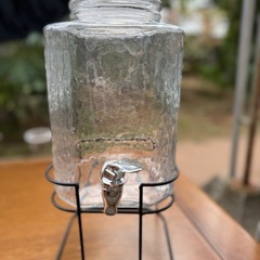 キャプテンスタッグ（CAPTAIN STAG） ジャグ タンク ガラス ドリンクサーバー 容量6L スタンド付きの画像