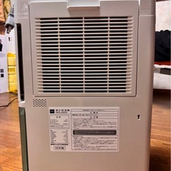東芝　除湿機の画像
