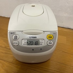 Tiger炊飯器・電子レンジ　　の画像