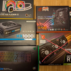 自作ゲーミング用PCパーツ  美品の画像