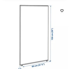 IKEA シルドナ　ルームディバイダーの画像