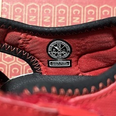 KEEN 子供用サンダル　レッド　18.5cm　の画像