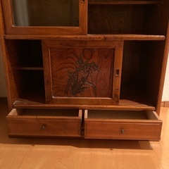 【予定者決まりました】天然木茶箪笥の画像