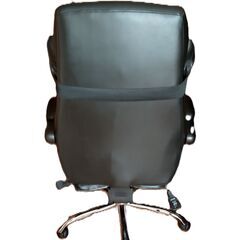 アイリスプラザ オフィスチェア ハイバック 無段階リクライニング 170度 メッシュ フットレスト 肉厚クッション 腰サポートバー 無段階昇降 H-8800F ブラックの画像