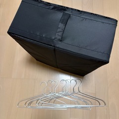 無印良品ハンガー10本＆IKEA収納　その他収納差し上げます！‼️の画像