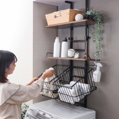 【取引中です】洗濯機上ラックの画像