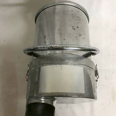 【北見市発】ハッピー工業 RHG-15 1989年製 シルバー おろし器 業務用 (D6608rwrYM)の画像