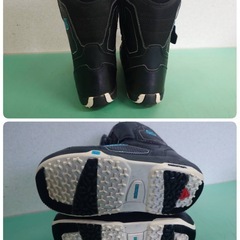 ● 6) SALOMON PEARL BOA サロモン スノーボードブーツ ブラック レディース 23cm 中古 ③の画像