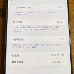 iPhone16Pro max　256GB 国内版SIMフリー     の画像