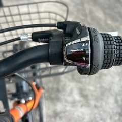 アサヒ　27インチ 変速有り　オレンジ　シティサイクルの画像
