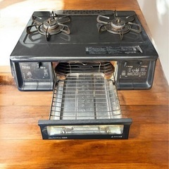 パロマ ガステーブル LP(プロパン)ガス用 IC-730WA-Rの画像