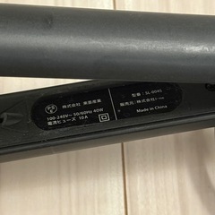 SALONIAヘアアイロン24mmm の画像