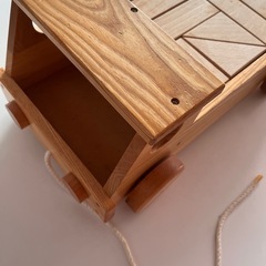 積み木トラックの画像