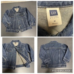 GAPＧジャン　adidasアウター　キッス2点セットの画像