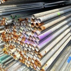 単管パイプ、ジョイント、木材、塩ビパイプ、足場材の資材お譲…