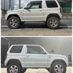 パジェロミニ後期❗️ターボ❗️リフトアップ❗️車検たっぷり❗️の画像