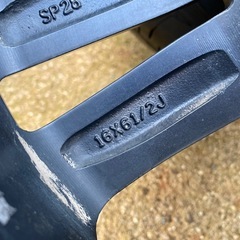 夏タイヤホイールセット　16インチ　215/65-16　の画像