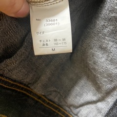 超美品 デニム　メンズアウター Mサイズの画像