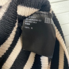 新品　UNIQLO レディース　タートルニットの画像