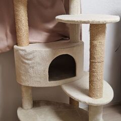 【受取者決定】キャットタワー大型猫向け※長毛種猫が使用の画像