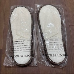 新品未開封品 スリッパ 8足 ディズニーホテルの画像