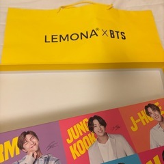 BTSレモナの箱と袋の画像