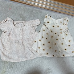 決定致しました‼️Natural Best Style 花柄フリルトップス 80.90の画像
