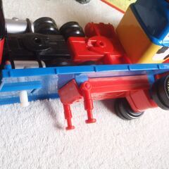 ❤️ミニカー付き❤️動作品❤️特大トレーラー★トイストーリー★ミッキー★トーマスの画像