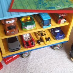 ❤️ミニカー付き❤️動作品❤️特大トレーラー★トイストーリー★ミッキー★トーマスの画像