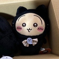 ちいかわ 黒猫のぬいぐるみ 2種 うさぎ ハチワレの画像