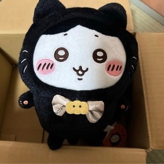 ちいかわ 黒猫のぬいぐるみ 2種 うさぎ ハチワレの画像