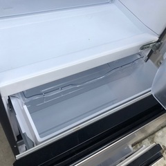 2023年製 HITACHI 3ドア 265L 冷蔵庫 R-27TV  540mm×655mm×高さ1520mmの画像