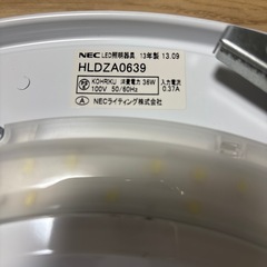 天井　LED照明の画像