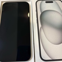 iPhone 15 128GB ブラック SIMフリー 超美品 傷無しの画像